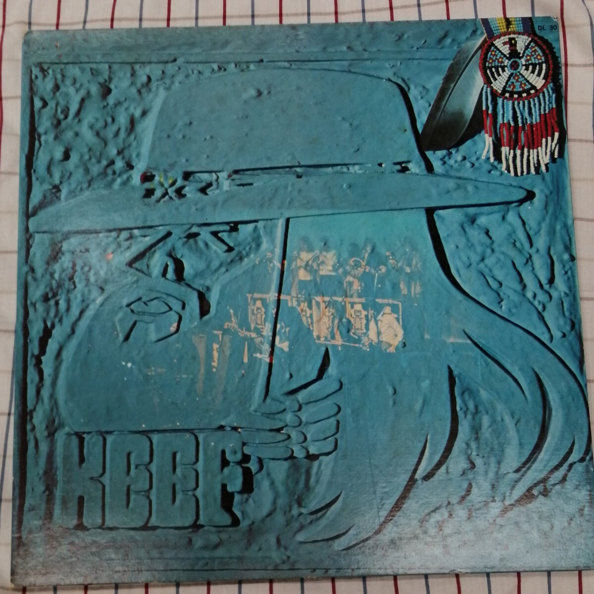 E08 中古LP 中古レコード キーフハートレーバンド リトルビッグバンド DL-30 国内盤 KEEF HARTLEY BAND little big band拍卖