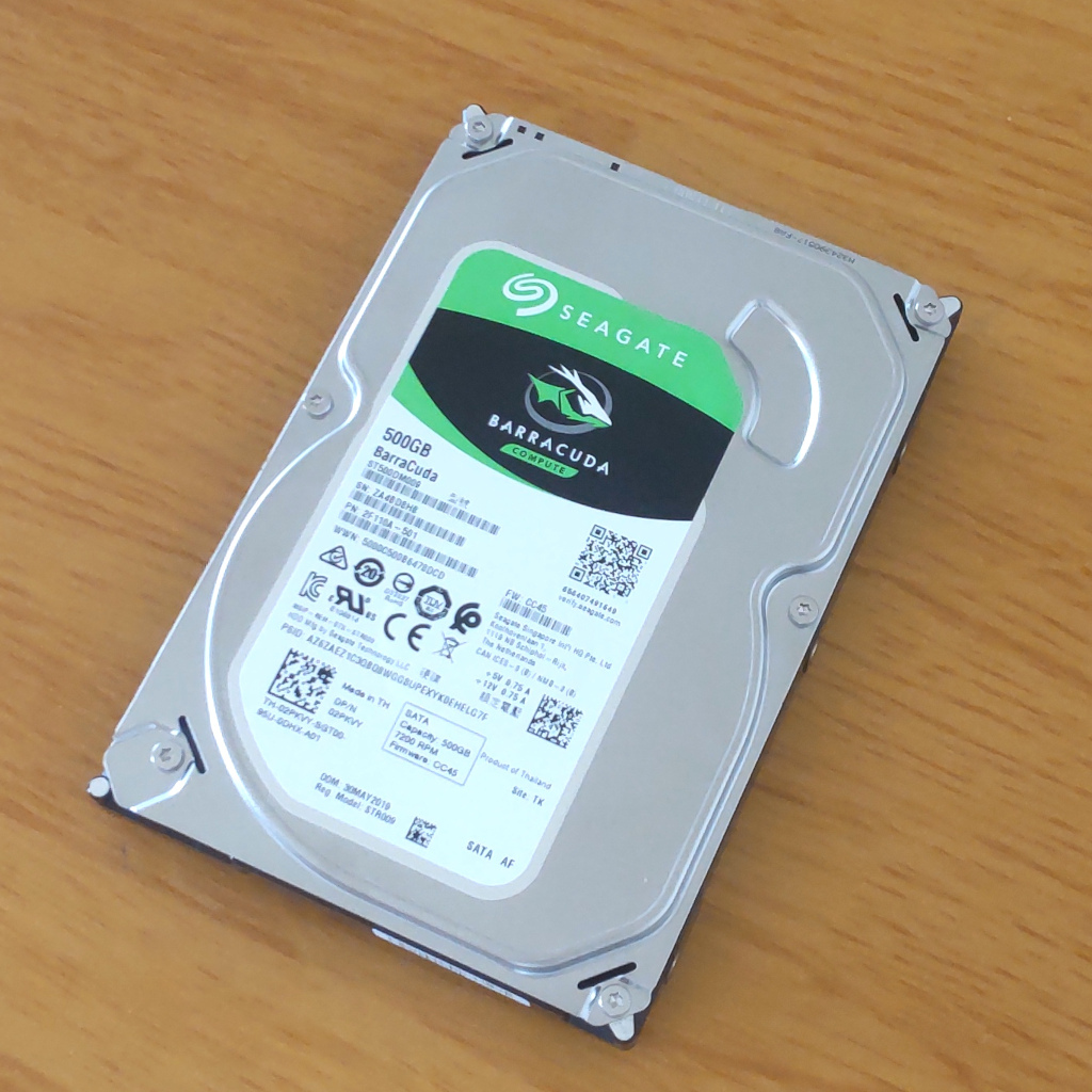 Seagate 3.5インチ SATA ハードディスク 500GB ST500DM009 #1拍卖