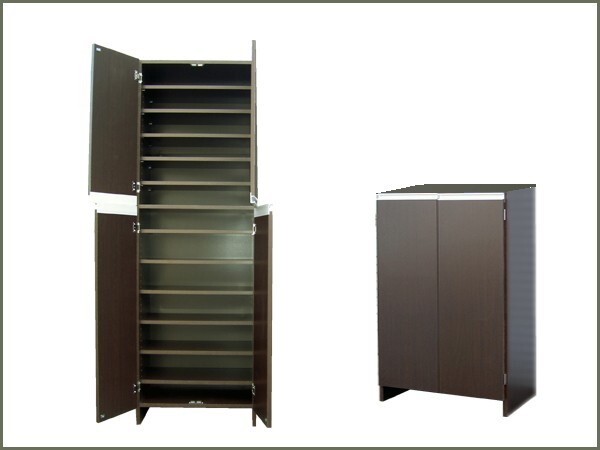 ◆ワケ有処分価格◆奥行ゆったりシンプルラインシューズボックス ハイタイプ◆拍卖