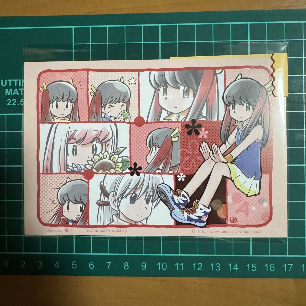 ★真斗さんの本/ポストカード トキちゃん3人娘 ポケスペ作者拍卖