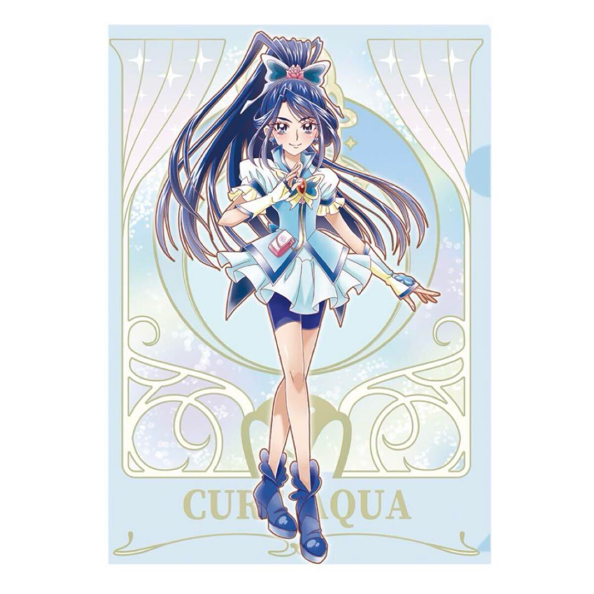 ★未使用 Yes!プリキュア5GoGo キュアアクア/プリキュアオールスターズ クリアファイルコレクション拍卖