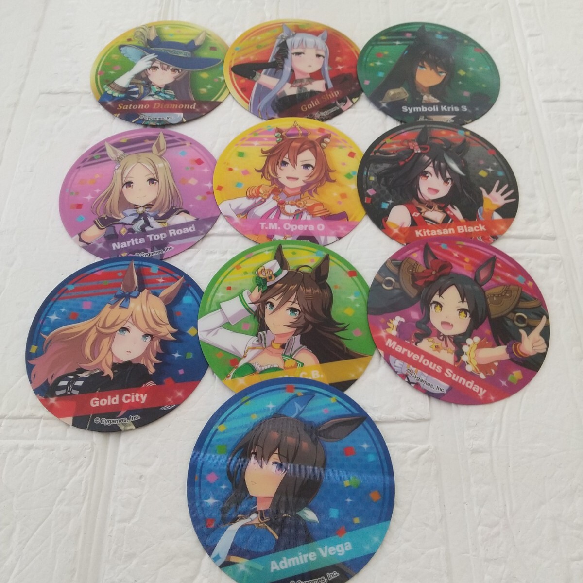 【美品!】ウマ娘 3Dマグネット×10個 コンプリート拍卖