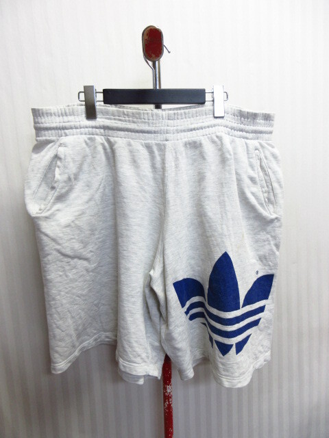 アディダス 90sヴィンテージ ビッグトレフォイル スウェットショーツ メンズ3L LLL ビッグサイズ ショートパンツ ジャージパンツ07291拍卖