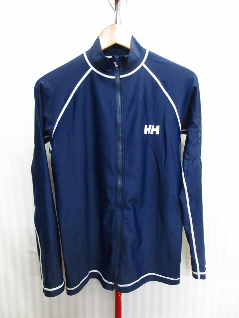 ヘリーハンセン 長袖ラッシュガード WL 紺 ラッシュシャツ UVカット マリンシャツ セーリングシャツ マリンスポーツ 海 プール 07311拍卖