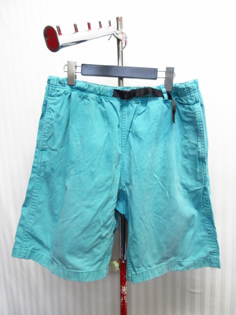 グラミチ GRAMICCI G-SHORTS ショートパンツ メンズXL LL 青系 ブルーハーフパンツ クライミングパンツ アウトドアショーツ 08083拍卖