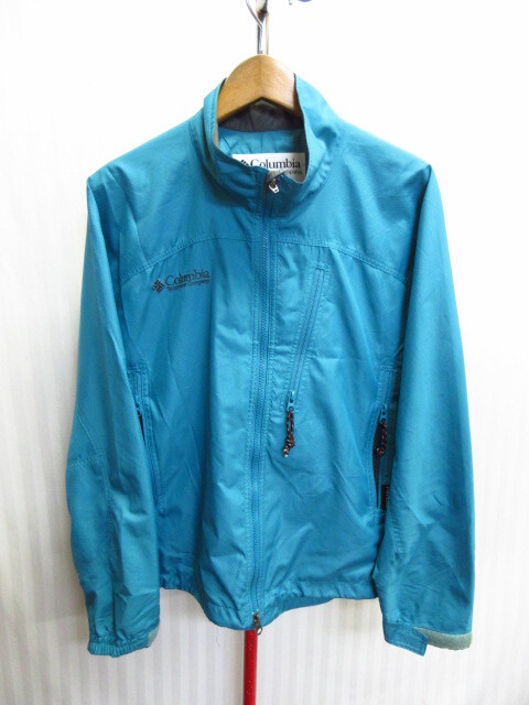 コロンビア 90sヴィンテージ ナイロンジャンパー メンズXS ポケッタブル仕様ウインドブレーカー アウトドアジャケット ブルゾン 08143拍卖