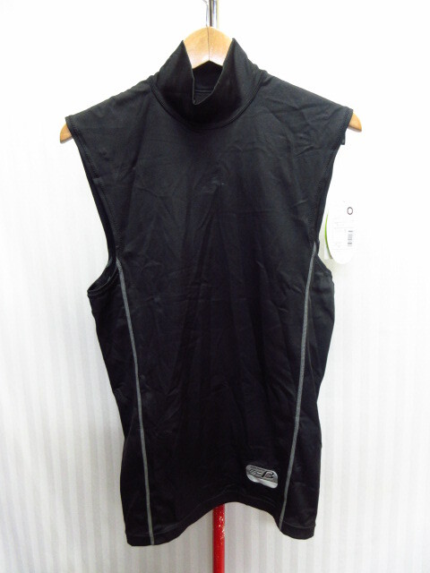 未使用 SSK ノースリーブアンダーシャツ メンズO XL LL 黒 袖なしインナーシャツ 野球 ベースボールインナーウエア コンプレッション07232拍卖
