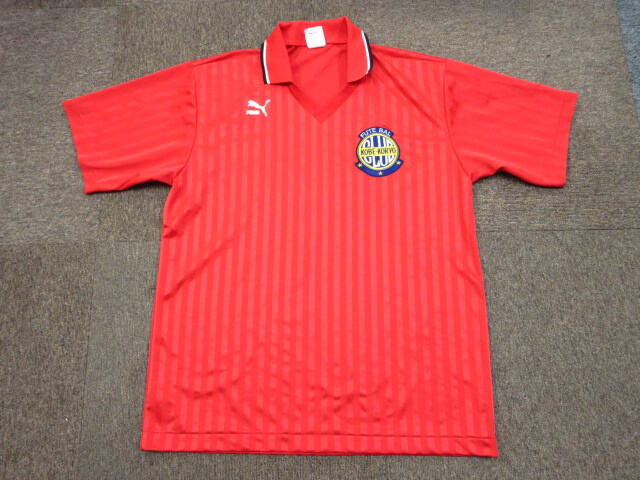 プーマ製 神戸弘陵高校 サッカー部 ユニフォーム メンズXO XXL 襟付き半袖ゲームシャツ サッカーシャツ 高校サッカー ジャージ 08222拍卖