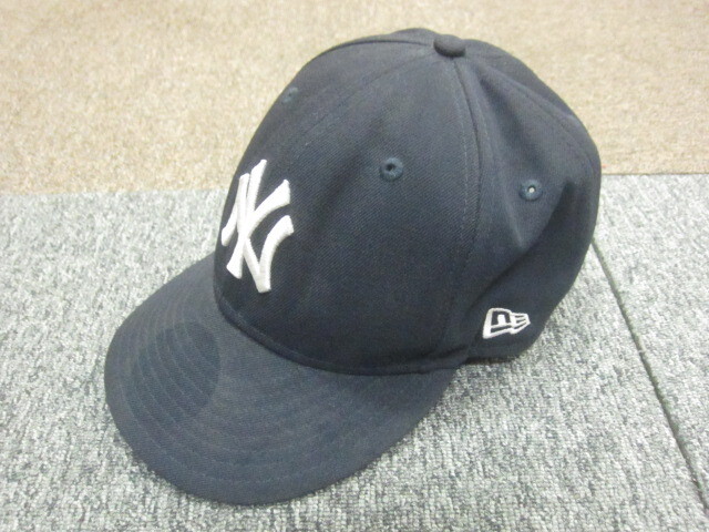 NEW ERA ニューエラ ニューヨーク・ヤンキース キャップ 9FIFTY フリーサイズ 大人用 メンズ 紺 野球帽子 ベースボールキャップ08230拍卖