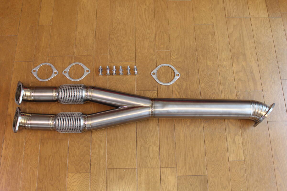 自動車部品 マフラー R35 GTR チタン Yパイプ 希少品 在庫1セット お見逃しなく拍卖