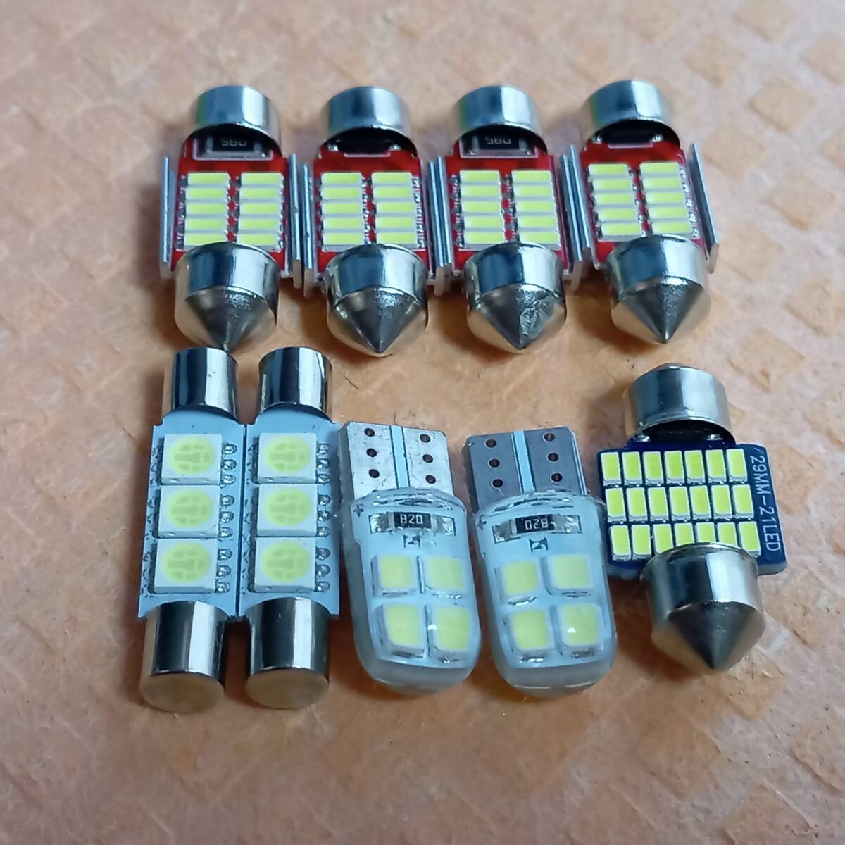 GJ系 アテンザ ワゴン 超爆光! T10 LED ルームランプ 9個セット ホワイト マツダ /c8/f3/t28/t31拍卖