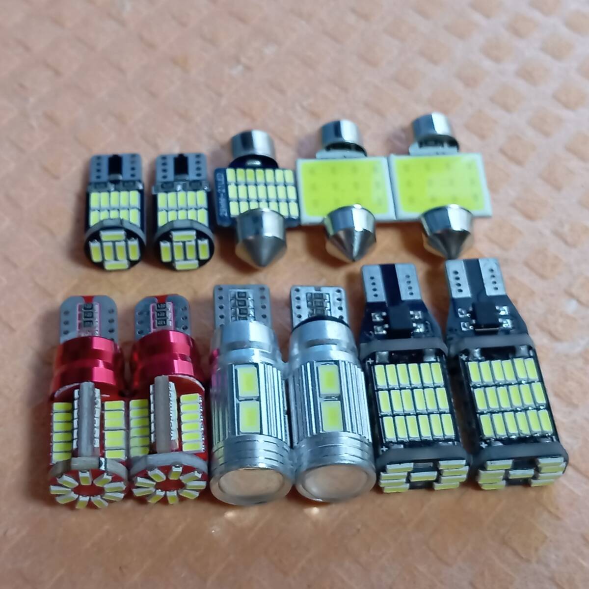 VOXY ヴォクシー ZRR70系 NOAH ノア 超爆光 T10 LED ルームランプ ナンバー灯 バックランプ スモール11点セット /45/10/57/26/t31/t28拍卖