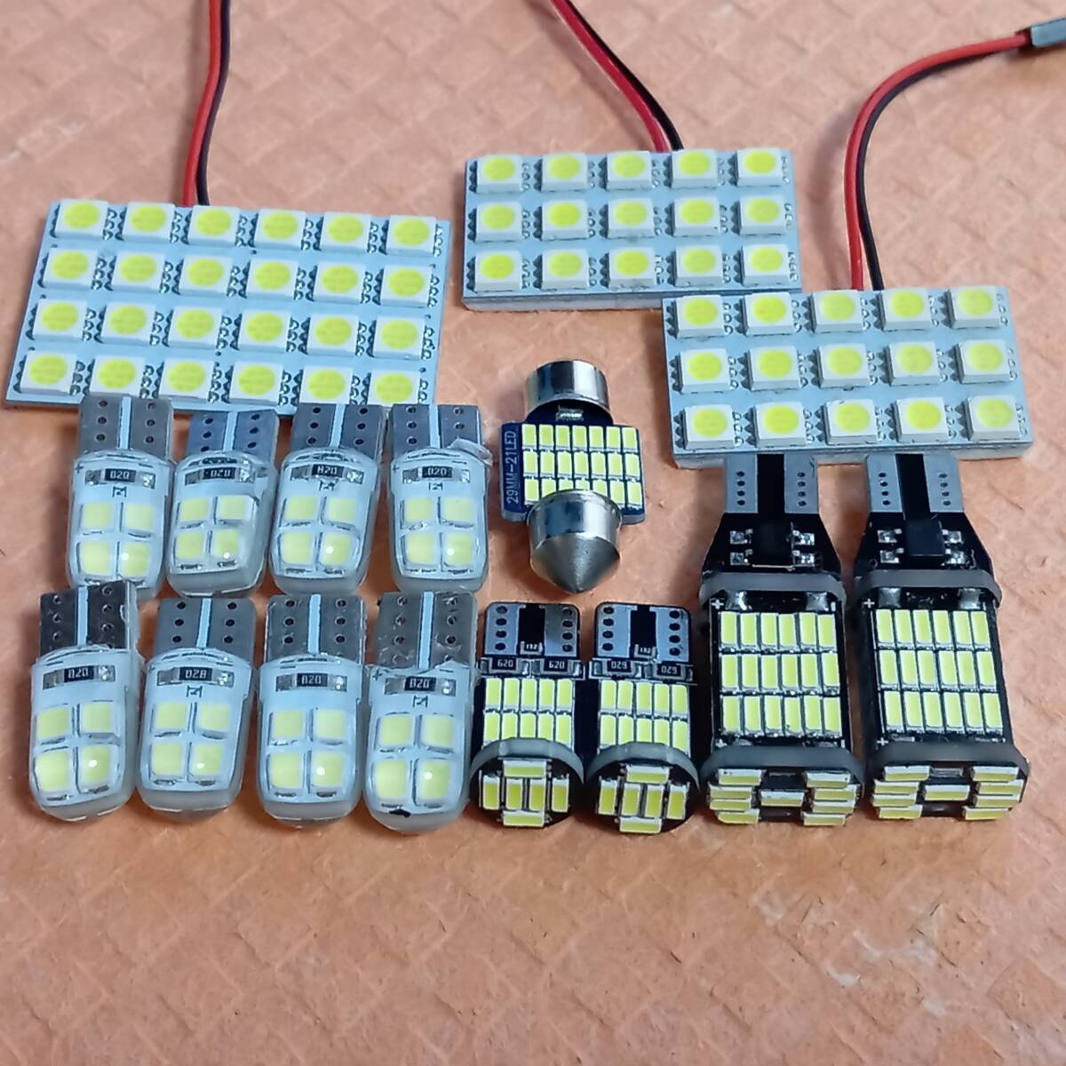 ANA10系 マークXジオ 超爆光!T10 LED ルームランプ 16個セット ホワイト トヨタ /s24/s15/45/26/c8/t28拍卖