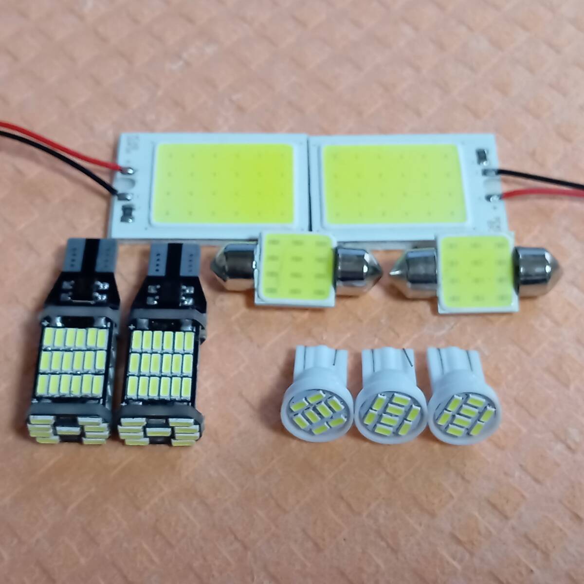 E26 NV350 キャラバン GX 超爆光! T10 LED ルームランプ ポジション ナンバー灯 バックランプ 9個セット ホワイト 日産 /c24/8/t31/45拍卖