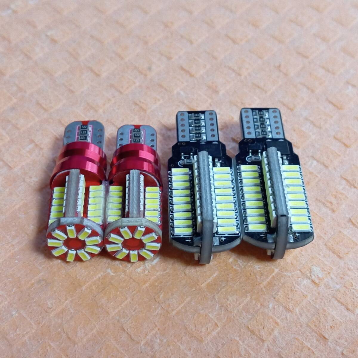 アルファード ヴェルファイア 10系 20系 超爆光!LED ポジション球 スモールライト バックランプ 4個セット T10 T16 ホワイト /72/57拍卖