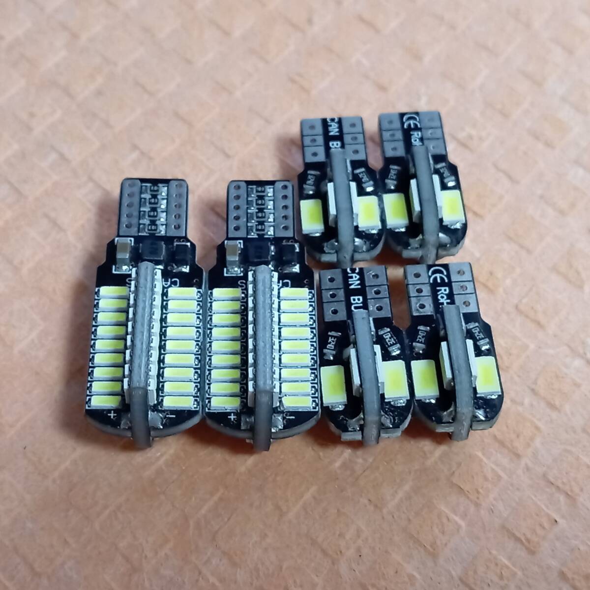 NHP160V プロボックス 爆光!LED ポジション球 スモール バックランプ ナンバー灯 6個セット T10 T16 ホワイト /72/8拍卖