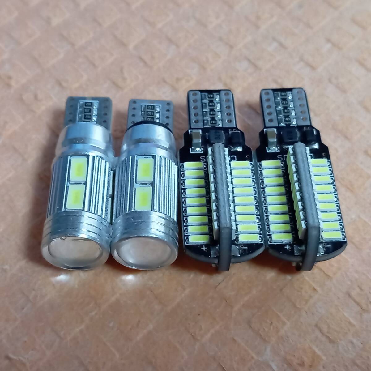 アクア NHP10/G's 後期 爆光!バックランプ スモール ポジション球 T10 T16 LED 4点セット ホワイト /72/10/拍卖