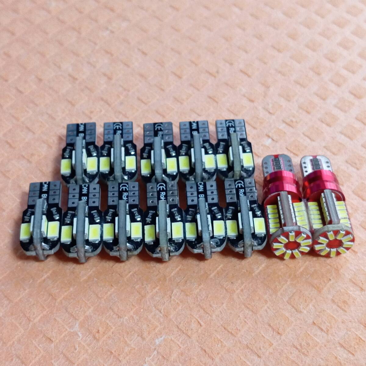 爆光13個セット!AHR20系 エスティマ ハイブリッド LED ルームランプ 車内灯 バックランプ ポジション ナンバー灯 /57/8拍卖