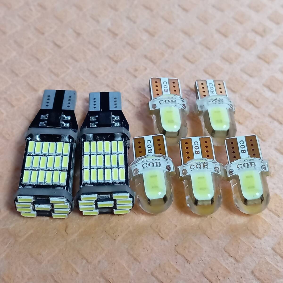 LA900S 910S タフト 超爆光! T10 LED ルームランプ バックランプ ナンバー灯 7個セット ホワイト ダイハツ /45/c2拍卖