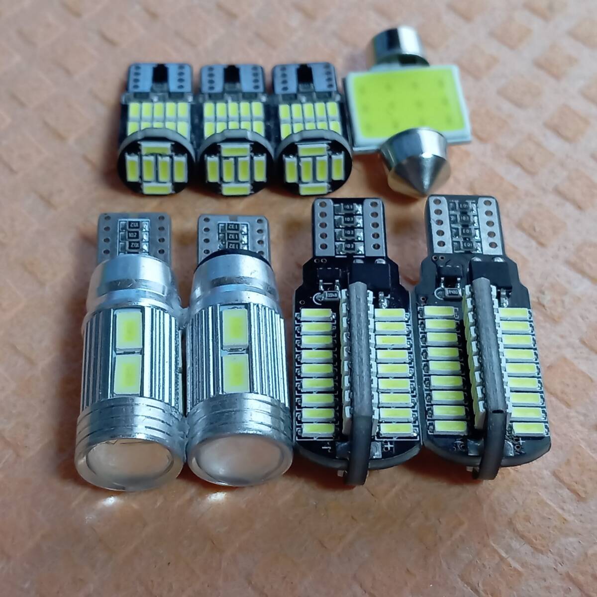 NSP140系 スペイド 爆光! ルームランプ バックランプ ポジション ナンバー灯 8個セット ホワイト トヨタ /72/10/26/t31拍卖