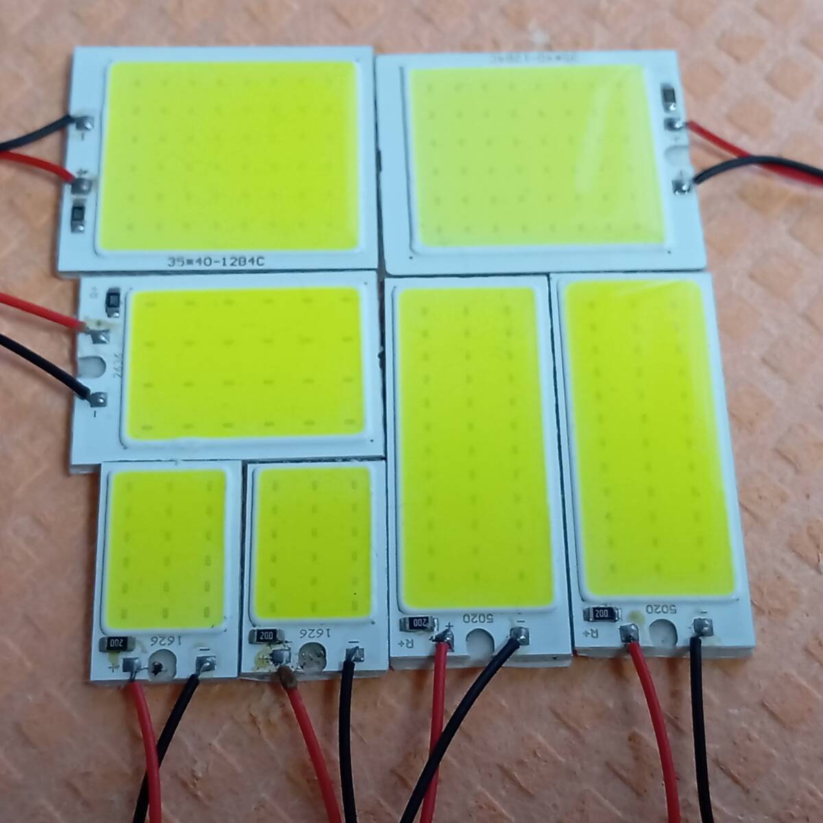 超爆光!200系 ハイエース 5型 スーパーGL 標準 COB 全面発光 ルームランプ 7個セット T10 LED ホワイト トヨタ /c18/c24/c36/c48拍卖