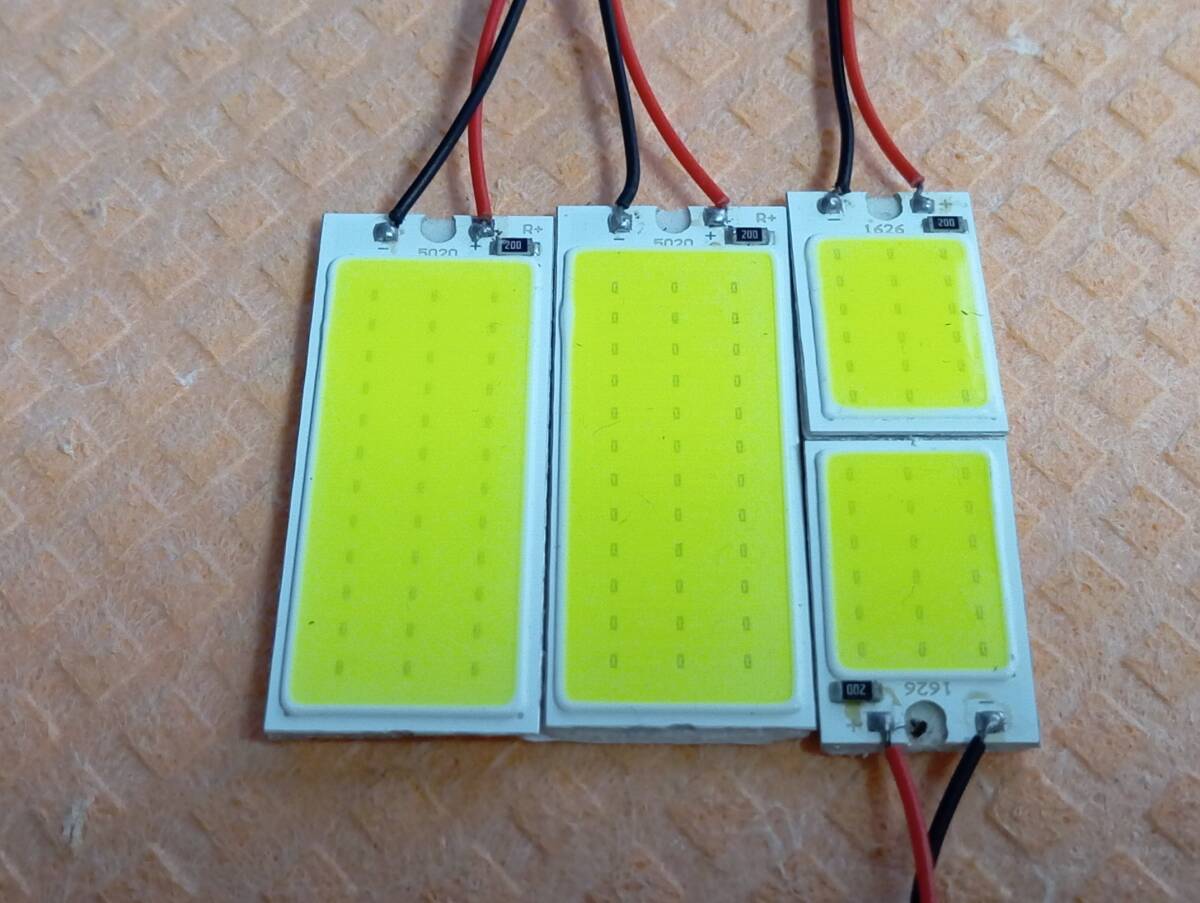 GK1/2 モビリオ スパイク 超爆光! T10 LED ルームランプ COB 全面発光 4個セット ホワイト ホンダ /c36/c18拍卖