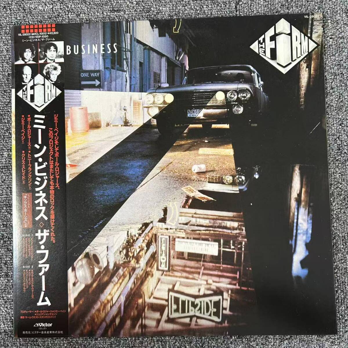 ★・美盤 帯付 LP/ Firm Mean Business / VIL28022 VICTOR/堅実なビジネス/DNQ081524拍卖