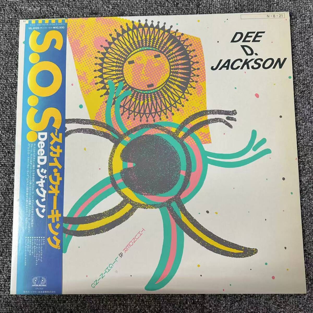 ★・帯付きLP!国内盤  Dee D. Jackson/Thunder & Lighting ・Electro funk VIL-6126/DNQ082037拍卖