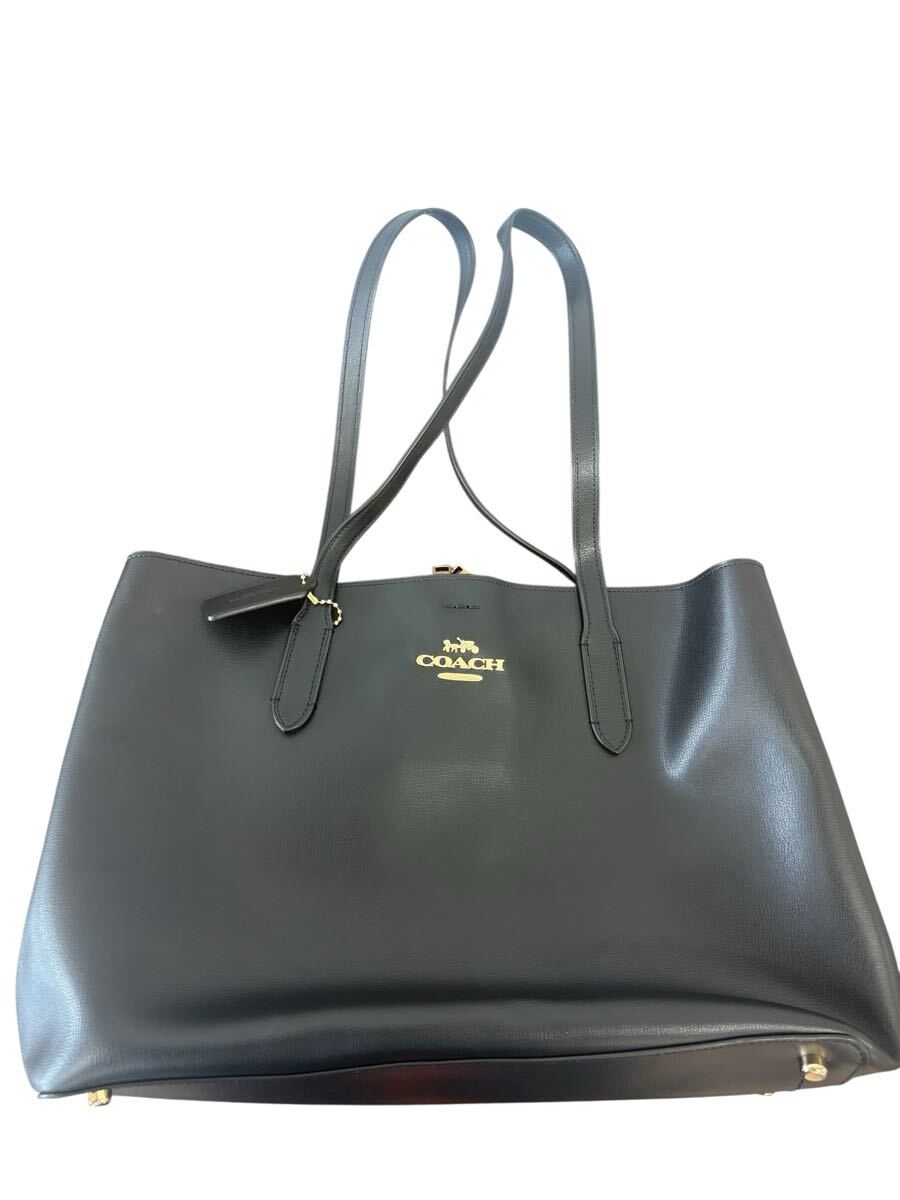 COACH コーチ ハンドバッグ トートバッグ ショルダーバッグ バック 肩掛け ブラック 黒 250829号拍卖