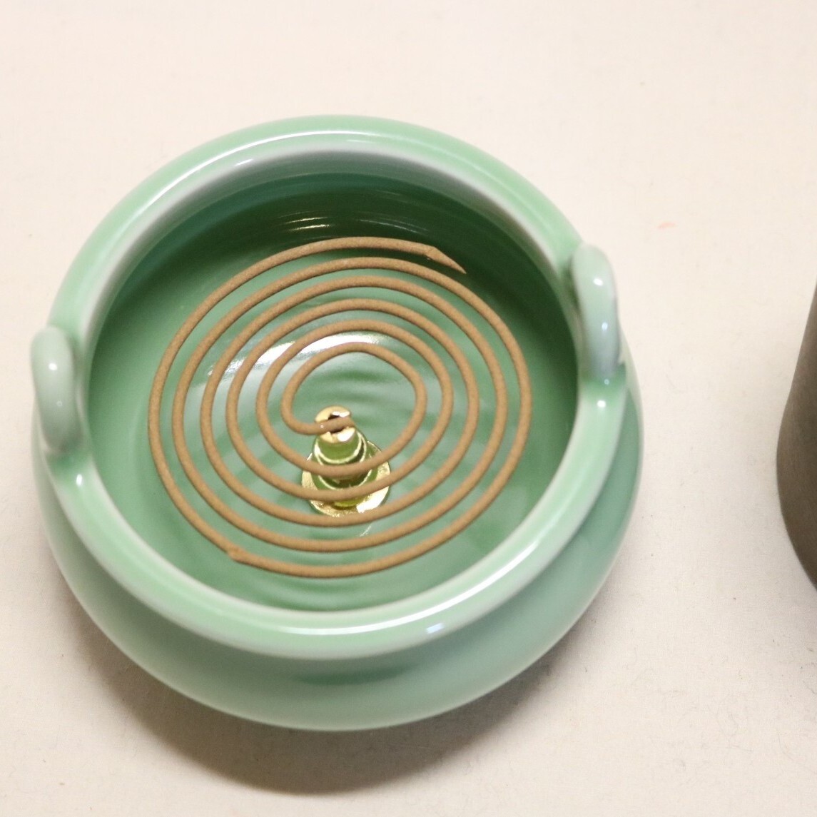 香炉 唐土双耳薫炉と唐土香のセット    BC09拍卖