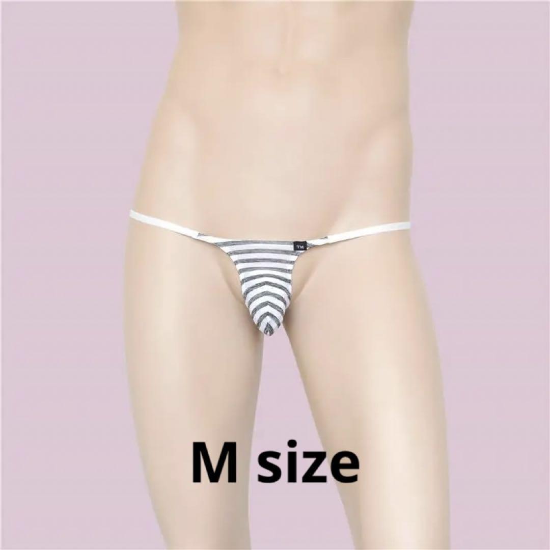 Q-20.set割▲200円〜 メンズビキニ Tバック ホワイト M拍卖