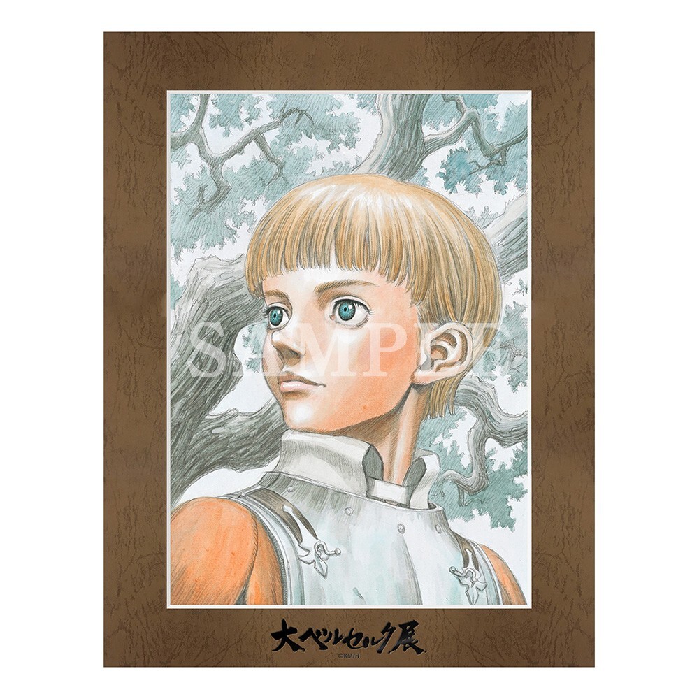 送料無料 大ベルセルク展 限定 キャラファインマット A5サイズ リッケルト 原画展 グッズ ベルセルク BERSERK Exhibition ART 新品 未開封拍卖