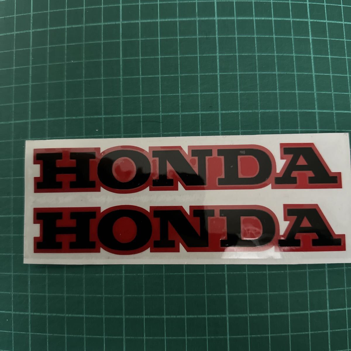 HONDAステッカー レッド×ブラック拍卖