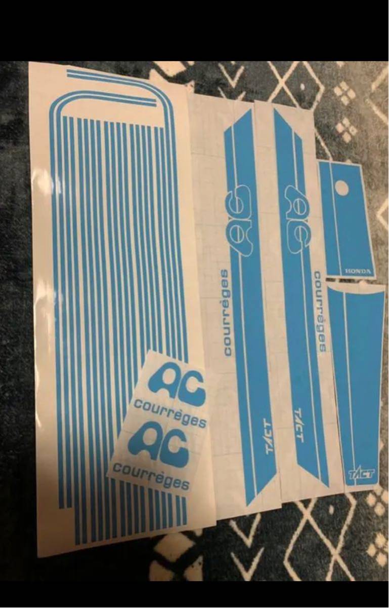 クレタク 後期仕様 デカール ブルー拍卖