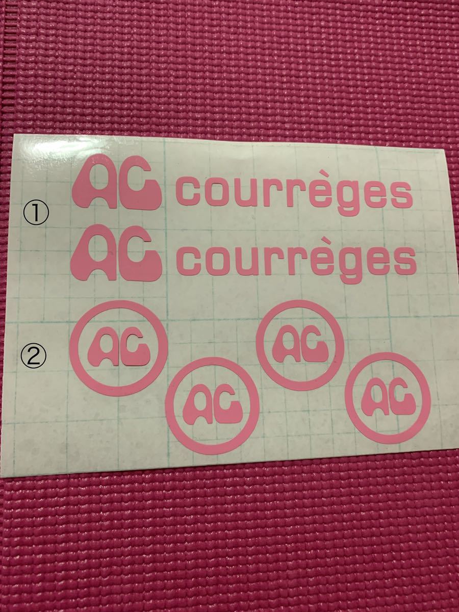 クレタクACステッカー ピンク拍卖