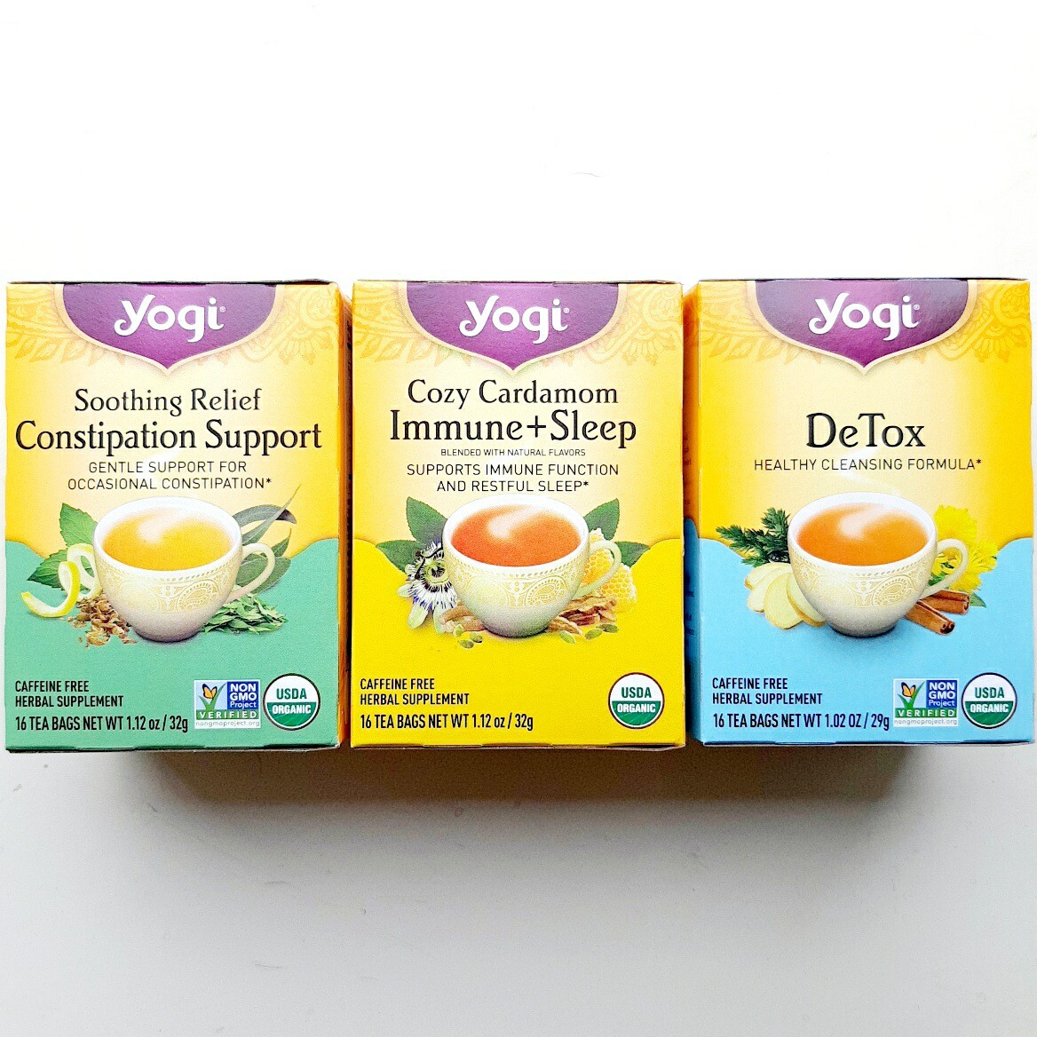 ☆★Yogi Tea 16袋×3箱 ヨギティー オーガニック ハーブティー コージーカルダモン他3種類拍卖
