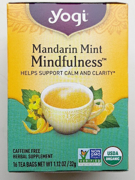 ☆ Yogi Tea 16袋×1箱 ヨギティー マンダリンミントマインドフルネス オーガニック ハーブティー拍卖