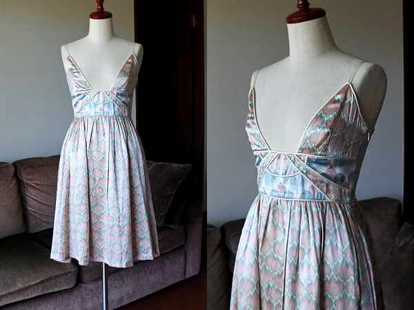 ◆Cynthia Rowley/シンシアローリー/シルク×コットン◆op044拍卖