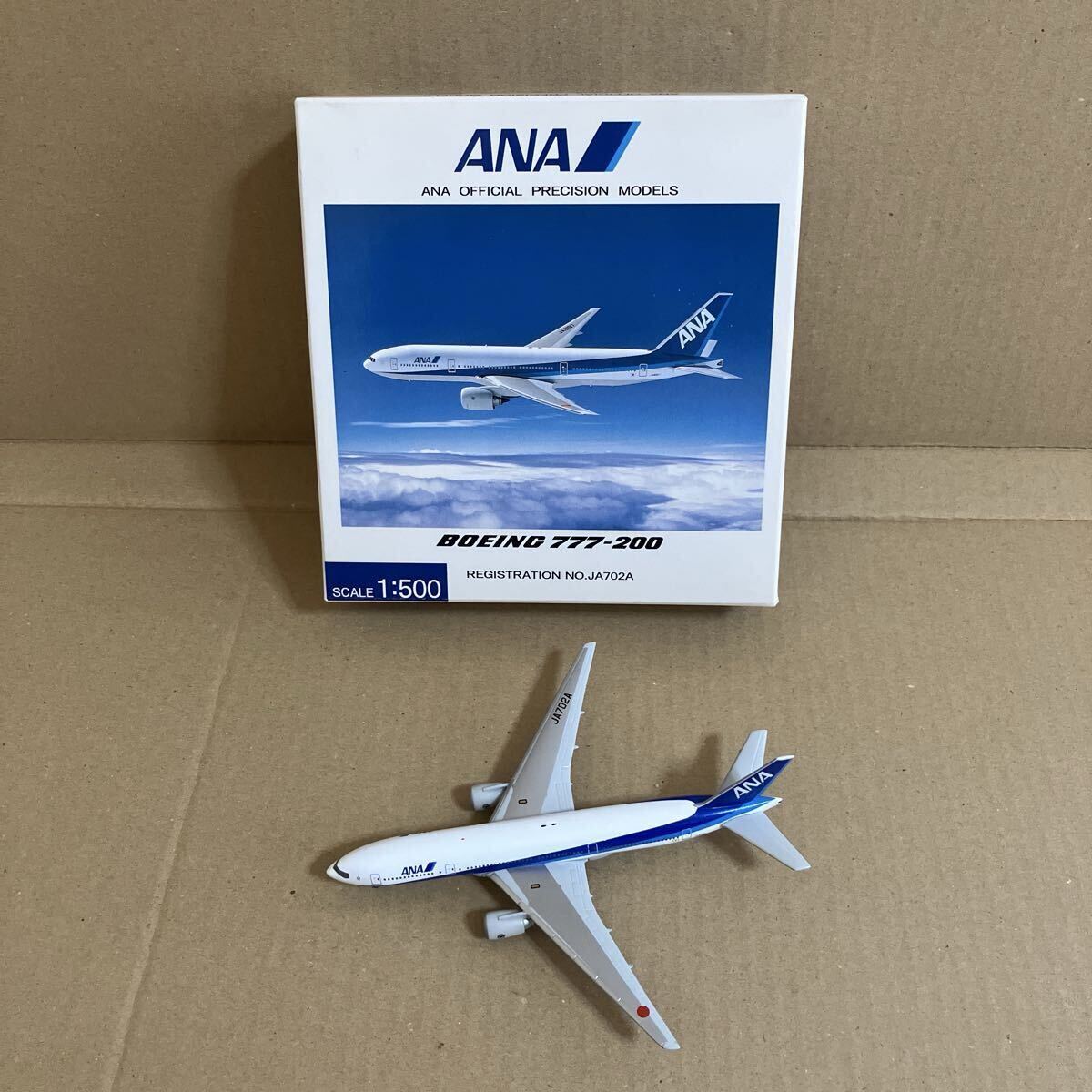 ■全日空商事 1/500 ANA B777-200 JA702A NH50017【中古品】■拍卖