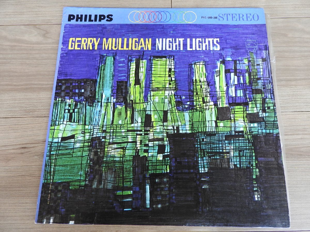 ★★送料無料 LP(12インチ)Gerry Mulligan「Night Lights」/Philips(PHS 600-108) レコード拍卖