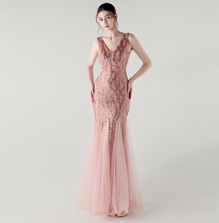 M0801 ワンピースレディース● 20代30代40代 着心地抜群   ●  大活躍 dress  ロング丈  ピンク拍卖