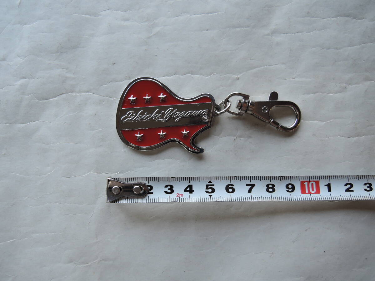 矢沢永吉 キーホルダー ロゴ スター ギター拍卖