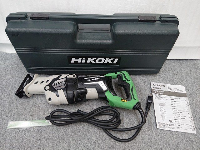 @【未使用品】 ハイコーキ 電子セーバソー CR13VBY2 ブレード・ケース付拍卖