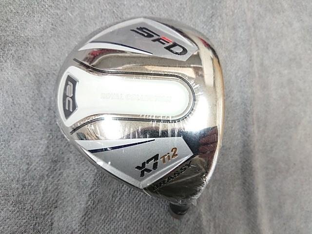 RC ROYAL COLLECTION ロイヤルコレクション SFD X7 Titanium Ti2 BRASSY ブラッシー 2W 14° フルチタン FW ヘッドのみ 未使用品拍卖