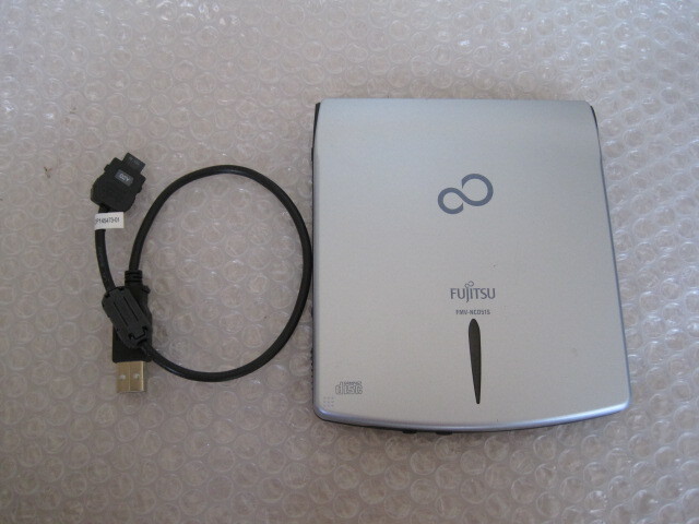 富士通 FMV-NCD51S USB CD-ROMドライブ 認識・再生確認 ジャンク扱い拍卖