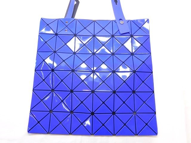 BAO BAO ISSEY MIYAKE(バオバオ イッセイミヤケ)■ トートバッグ バイカラー ブルー系 BB73-AG603 レディース □7H拍卖