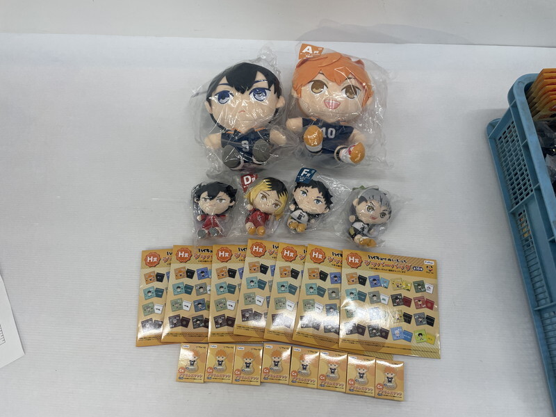 TEI【現状渡し品】ハイキュー フリューくじ ぬいもっちまとめ売り 影山飛雄・日向翔陽・黒尾鉄朗・弧爪研磨〈051-250805-TS-08-TEI〉拍卖