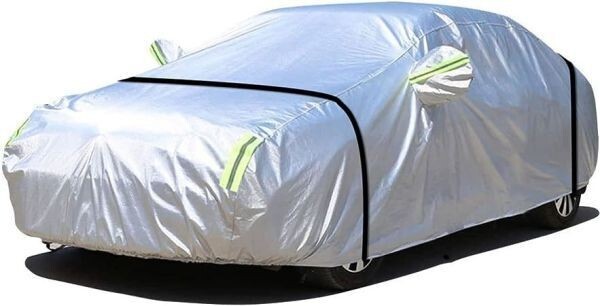 LINFEN ボディカバー 車カバー 5層構造 裏起毛タイプ 防水防塵防輻射紫外線 カーカバー 汎用 サイズ 台風(自動車3S:415×170×150cm拍卖