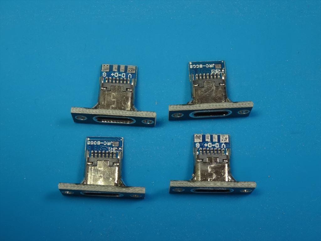 【4個セット】USB Type-C メスコネクタ ケース取付用【送料140円~】006拍卖