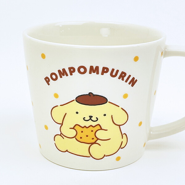 サンリオ ポムポムプリン マグカップ スイーツ&ドット コップ 日本製 Sanrio拍卖